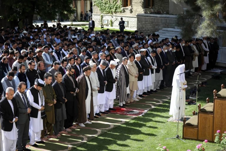 Prayer in Afganistan